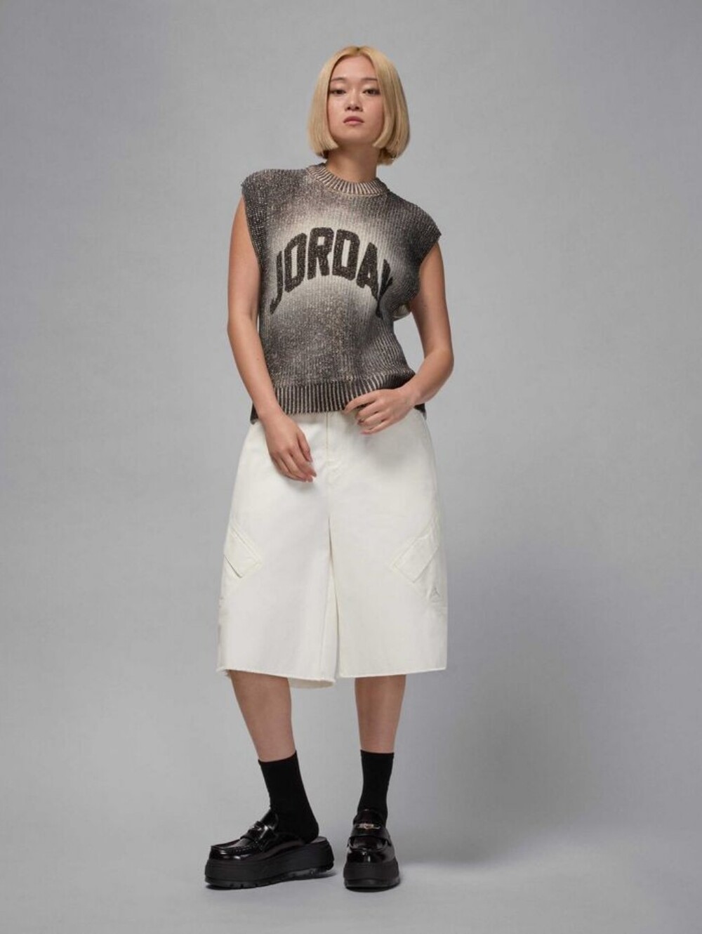 Women's Air Jordan Flight Knit Vest 'Off Black'